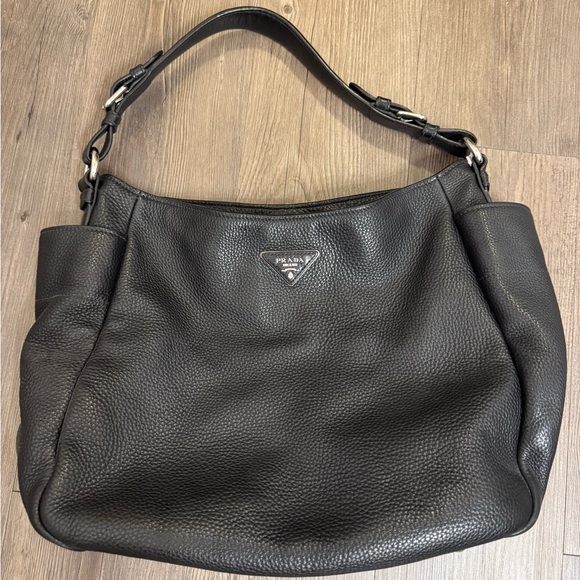 COPY - Prada Vitello Daino Side Pocket Hobo - Picture 7 of 9